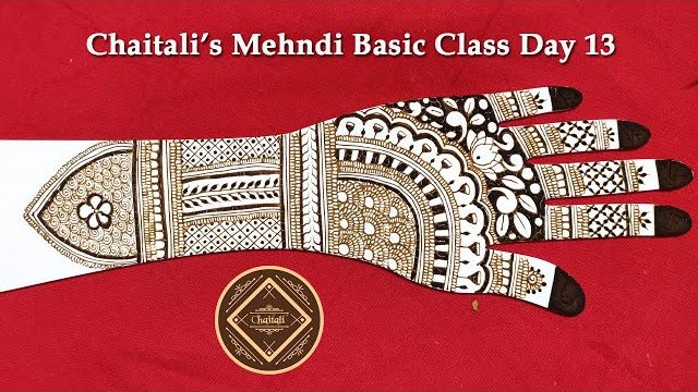 Mehndi Class 13 | Bridal Mehndi Class Day 13 | Mehandi Class #13