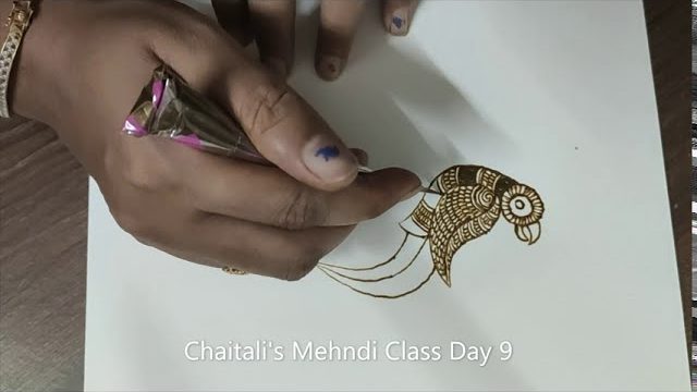 Parrot Mehndi Designs | Mehandi Class | Mehndi
