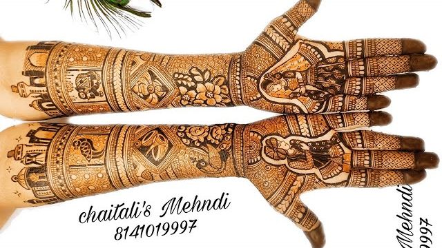 New Bridal Mehndi, Latest Full Hand Mehndi Design, Tranding Dulhan Mehndi Designs