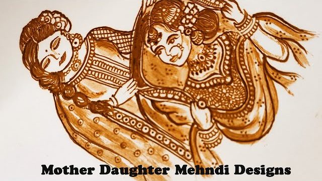 Mother Daughter Mehndi Designs | Bridal Mehndi Designs | Mother Daughter Love Mehndi | Chaitali