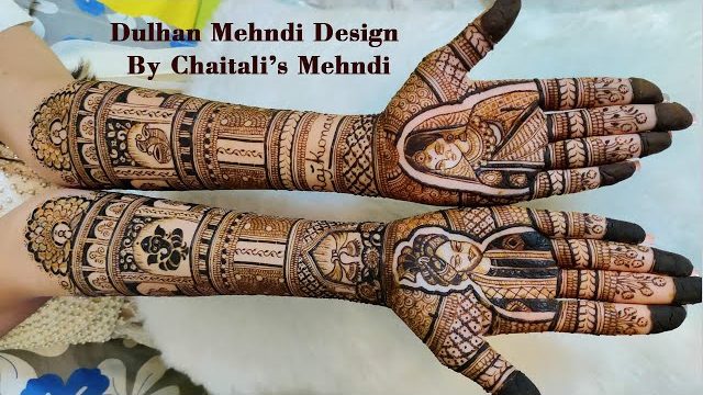 How To Draw Dulhan Face Mehndi Design | दुल्हन मेहँदी लगाना सीखे | Bridal Mehndi Designs