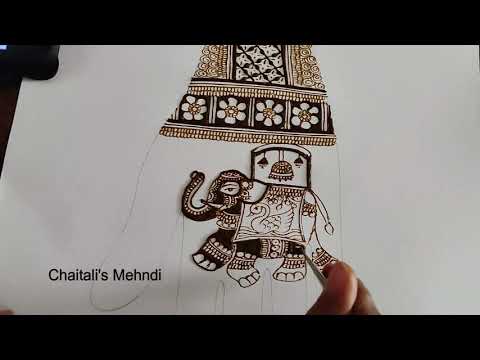 Elephant Mehndi Design | Full Hand Mehndi Design | Dulhan Mehndi Design | Bridal Mehndi Design