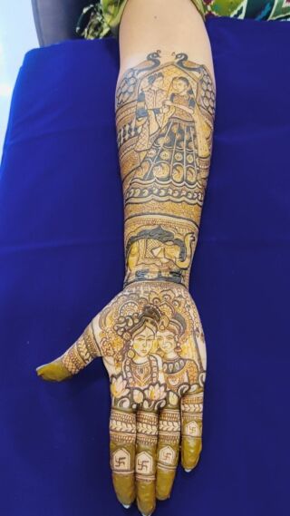 (Arpita Mehandi) Mehandi Design Helper tool for Bride Design with easy to  use and sort time : Amazon.in: Home & Kitchen